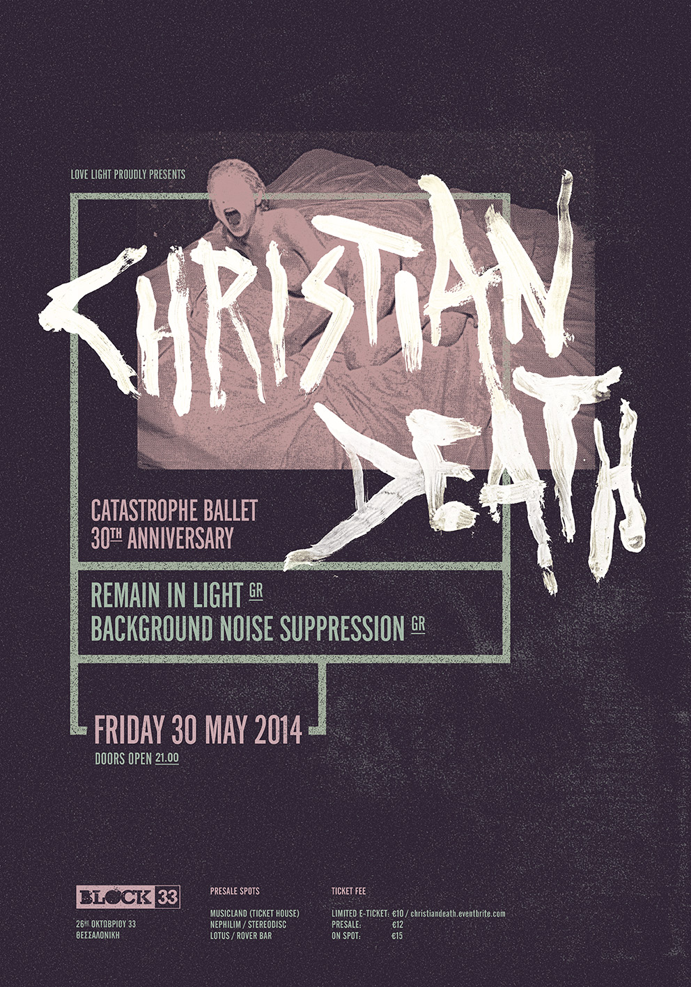 Christian Death poster