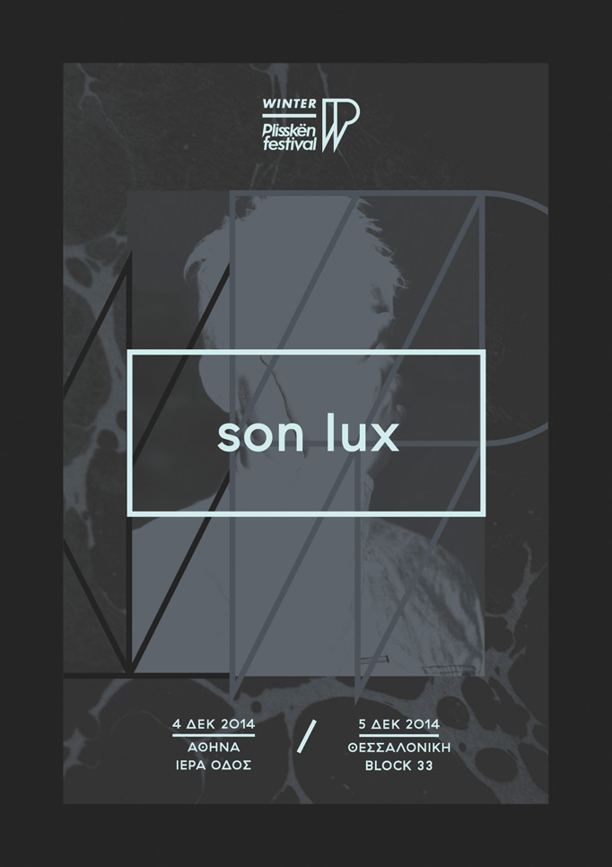 Plisskën 2014 - Winter Edition poster - Son Lux